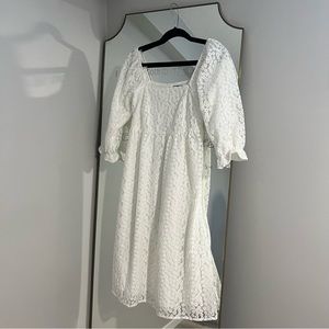 Midi dress - white
